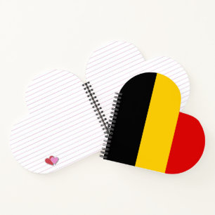 Carnet Drapeau de Belgique