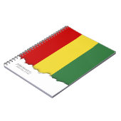 Carnet Drapeau de Bolivie (Côté gauche)