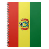 Carnet Drapeau de Bolivie (Devant)