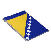 Carnet Drapeau de Bosnie-Herzégovine (Côté Droit)