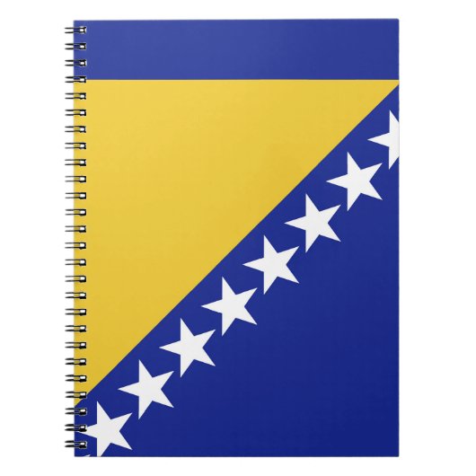 Carnet Drapeau de Bosnie-Herzégovine (Devant)