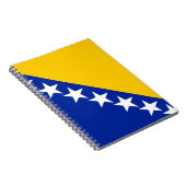 Carnet Drapeau de Bosnie-Herzégovine (Côté Droit)