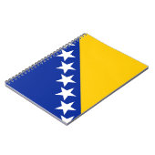 Carnet Drapeau de Bosnie-Herzégovine (Côté gauche)