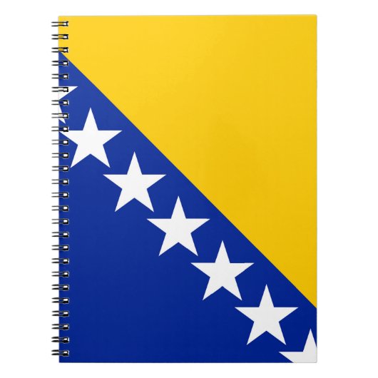 Carnet Drapeau de Bosnie-Herzégovine (Devant)