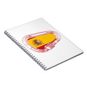 Carnet Drapeau de carabinier espagnol (Côté Droit)