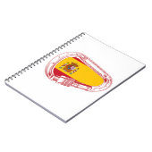 Carnet Drapeau de carabinier espagnol (Côté gauche)