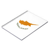 Carnet Drapeau de Chypre (Côté gauche)