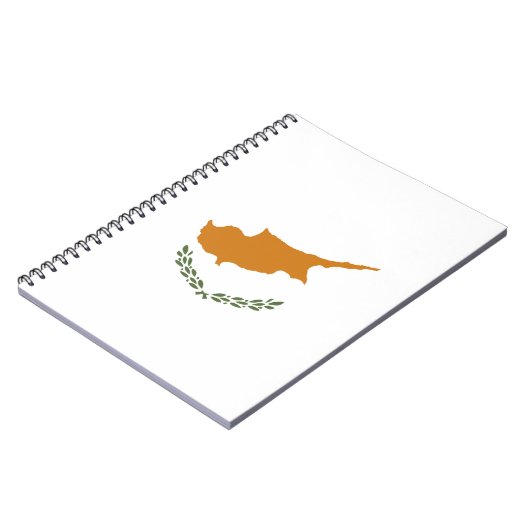 Carnet Drapeau de Chypre (Côté gauche)