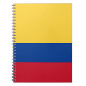 Carnet Drapeau de Colombie (Devant)