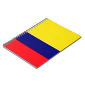 Carnet Drapeau de Colombie (Côté gauche)