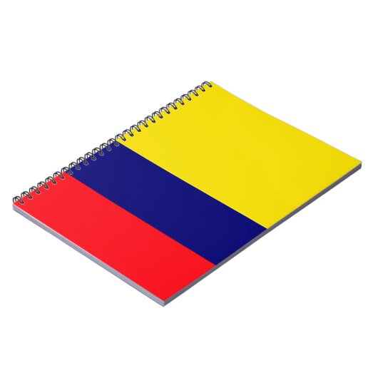 Carnet Drapeau de Colombie (Côté gauche)