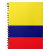 Carnet Drapeau de Colombie (Devant)