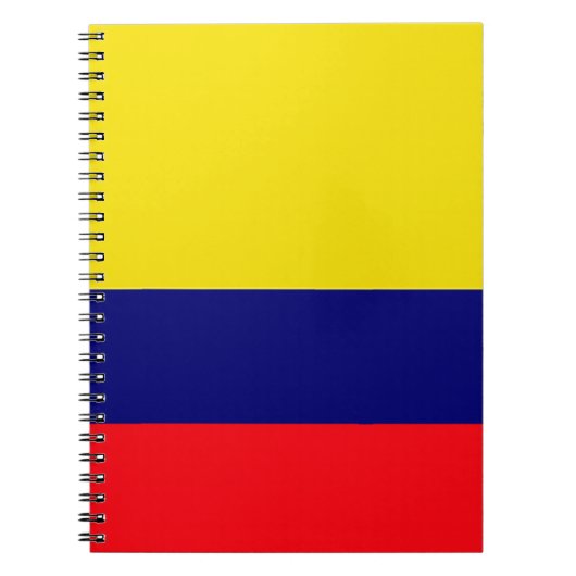 Carnet Drapeau de Colombie (Devant)