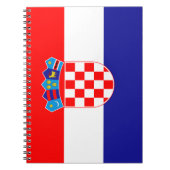 Carnet Drapeau de Croatie (Devant)