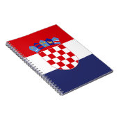 Carnet Drapeau de Croatie (Côté Droit)