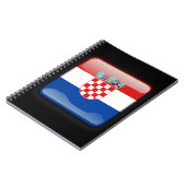 Carnet Drapeau de Croatie (Côté gauche)