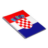 Carnet Drapeau de Croatie (Côté Droit)