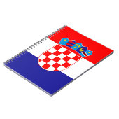 Carnet Drapeau de Croatie (Côté gauche)