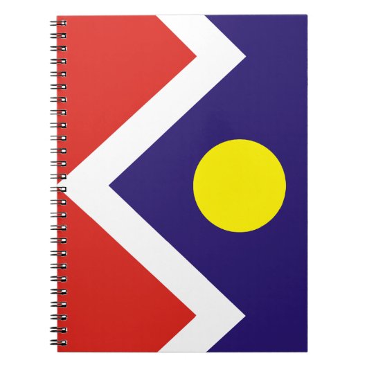 Carnet Drapeau de Denver (Devant)