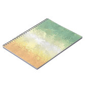Carnet Drapeau de fierté abstrait genre boho tripant Gend (Côté gauche)