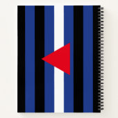 Carnet Drapeau de fierté cuir queer (Dos)