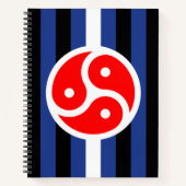 Carnet Drapeau de fierté de pratique du cuir (Devant)
