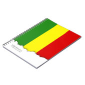 Carnet Drapeau de fierté de Rastafarian (Côté gauche)