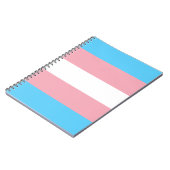 Carnet Drapeau de fierté de transsexuel - arc-en-ciel de (Côté gauche)