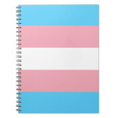 Carnet Drapeau de fierté de transsexuel - arc-en-ciel de (Devant)