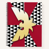 Carnet Drapeau de fierté Drag (Devant)