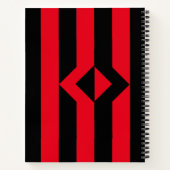 Carnet Drapeau de fierté du poing (Dos)