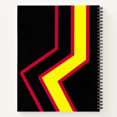 Carnet Drapeau de fierté en caoutchouc / latex (Dos)