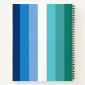 Carnet Drapeau de fierté gay masculin (Dos)