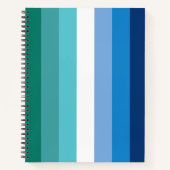 Carnet Drapeau de fierté gay masculin (Devant)