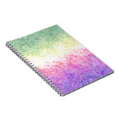 Carnet Drapeau de Fierté Genderdoe Abstrait Boho Trippy (Côté Droit)