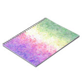 Carnet Drapeau de Fierté Genderdoe Abstrait Boho Trippy (Côté gauche)