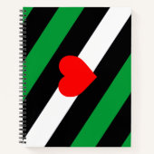 Carnet Drapeau de fierté Leather Boi (Devant)
