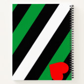 Carnet Drapeau de fierté Leather Boi (Dos)