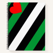 Carnet Drapeau de fierté Leather Boi (Devant)