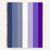 Carnet Drapeau de fierté lesbienne Butch (Devant)