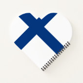 Carnet Drapeau de Finlande (Dos)