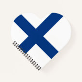 Carnet Drapeau de Finlande (Devant)