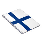 Carnet Drapeau de Finlande (Côté Droit)