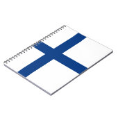 Carnet Drapeau de Finlande (Côté gauche)