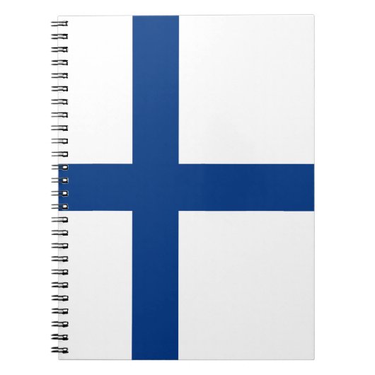 Carnet Drapeau de Finlande (Devant)