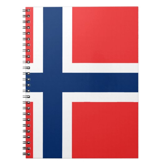 Carnet Drapeau de flagg de la Norvège - du Norges - (Devant)