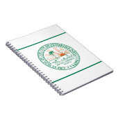 Carnet Drapeau de Fort Pembroke Pines, Floride (Côté Droit)