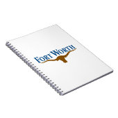 Carnet Drapeau de Fort Worth (Texas) (Côté Droit)