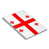 Carnet Drapeau de Géorgie (Côté Droit)