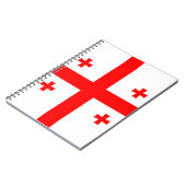 Carnet Drapeau de Géorgie (Côté gauche)